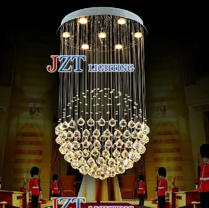 Лучшая цена бесплатная доставка сферическая люстра с шариками хрустальная лампа