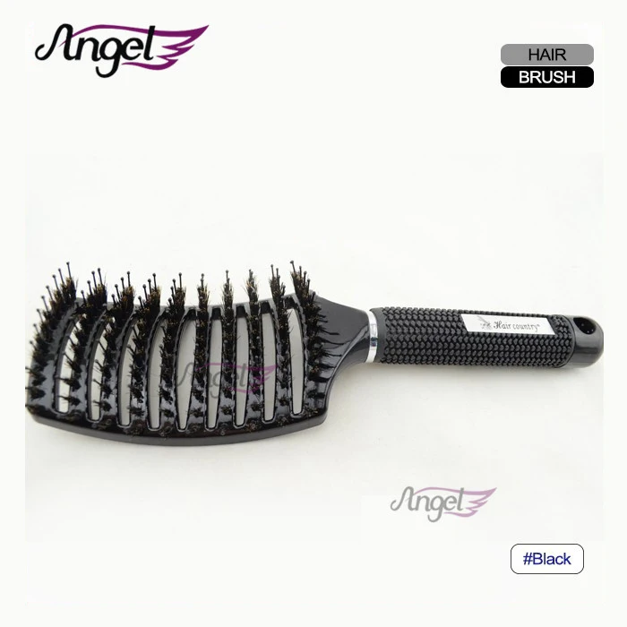 2016 new scale shape Nylon & Boar Bristle hair brush Antistatic Hairdressing Styling Hair Extensions Brush Comb