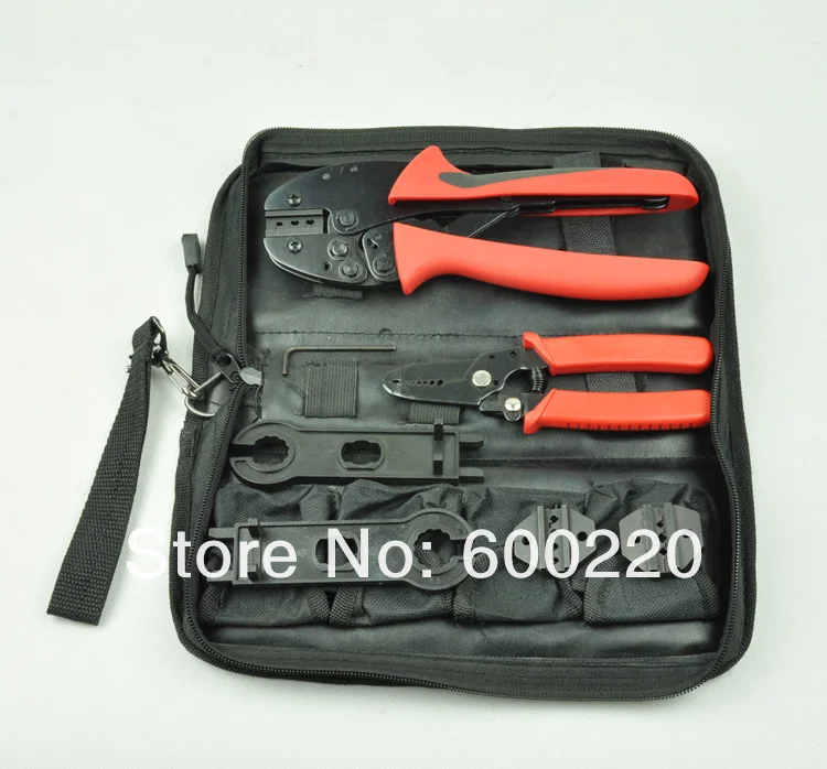 Солнечные фотоэлектрические Наборы для 2,5-6.0mm2 MC3/MC4/Tyco соединители обжимные инструменты