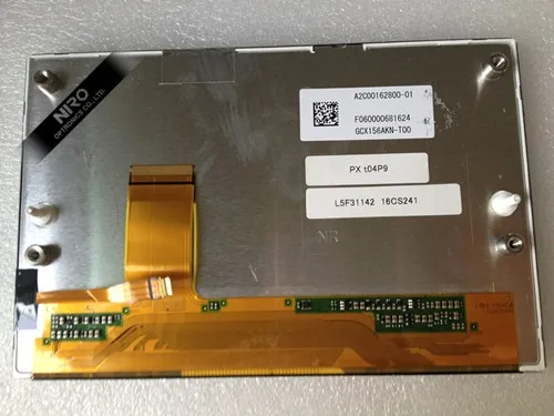 Niro DHL/EMS Новые оригинальные автомобильные TFT ЖК-мониторы от L5F31142/GCX156AKM-T00