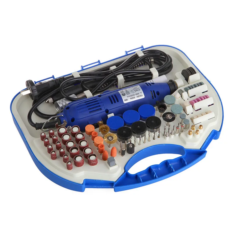 180W Adjustable speed Electric Rotary Grinder Sander Polisher Carving Machine Grinding Accessories Set Dremel Rotary Tool angle-grinder-machine : image 180W Adjustable speed Electric Rotary Grinder Sander Polisher Carving Machine Grinding Accessories Set Dremel Rotary Tool angle-grinder-machine