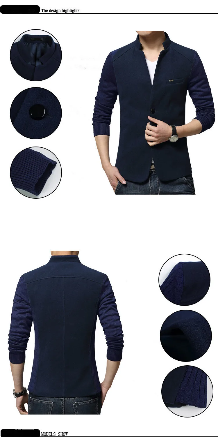 New Blazer Patchwork Suits For Men Top Quality Slim Fit Woolen Outwear Coat 1 UT8Y06GXLhXXXagOFbXP