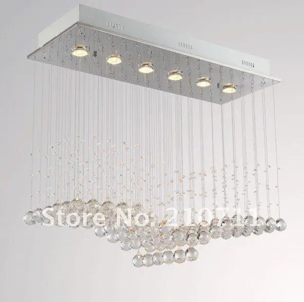 Free shipping,Modern crystal chandelier,crystal lighting,L800*W300*H680mm