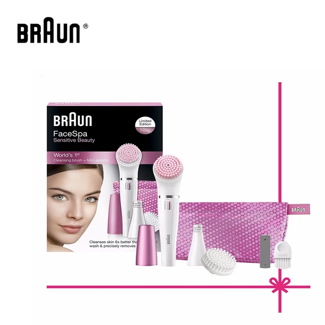 Braun SE832s Electric Face Cleansing Brush Skin Care Massager Facial