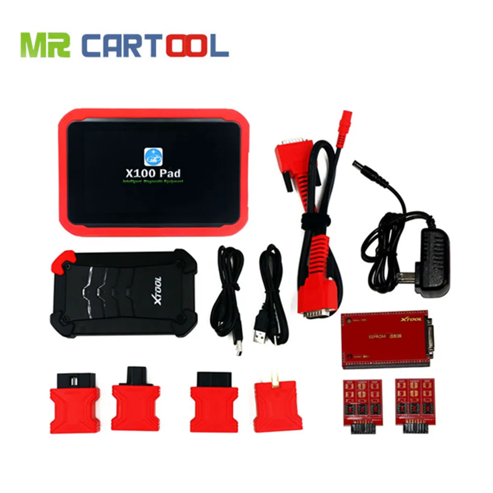 

XTOOL X100 PAD Auto Key Programmer Odometer Correction Tool Professional Car Diagnostic Tool With EEPROM Adapter Free Update