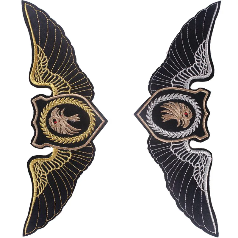 

Military Army Morale Patch Biker Patches Stickers Punk Rock DIY Applique Cheap Embroidered Eagle Patches For Vest DIY Accessory