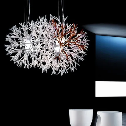 

North Europe Iron Pendant Lamp Fashion Coral Ball Shape Light Living Room Light Dining Room Light Free Shipping