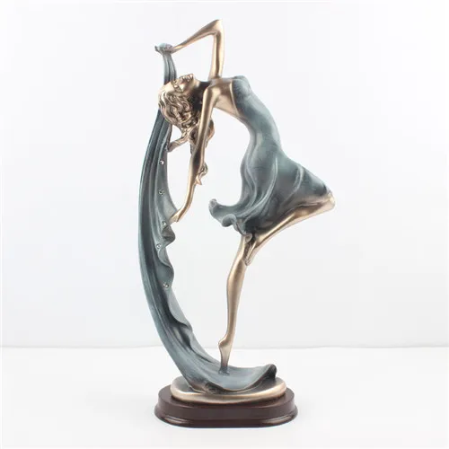 

Handmade Resin Craft Beautiful Dancer for Gift