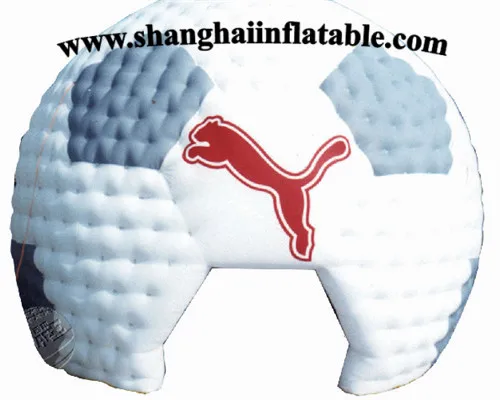 2016 good quality oxford fabric football shape dome inflatable tent font b camping b font shelter