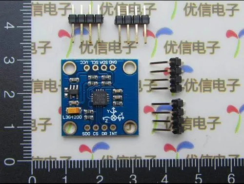 

Free Shipping!!! electronic GY50 L3G4200D axis digital gyroscope sensor module / angular velocity module