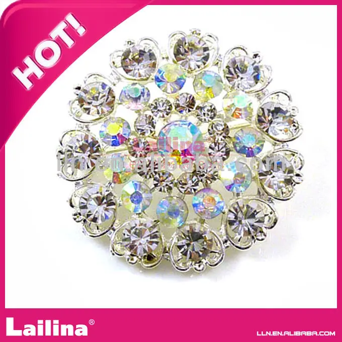 AB Кристалл rhinestone броши Pin для Свадьбы Пригласительный Билет