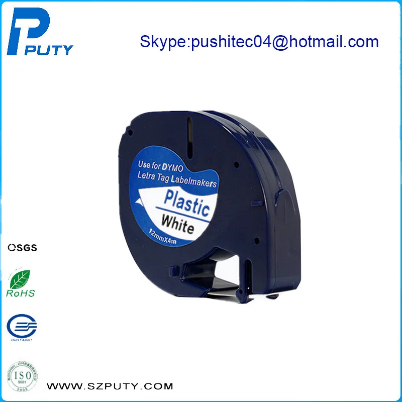 

Wholesale 20pcs/lot wholesale compatible black on white LT 91201 label tapes for Dymo label maker