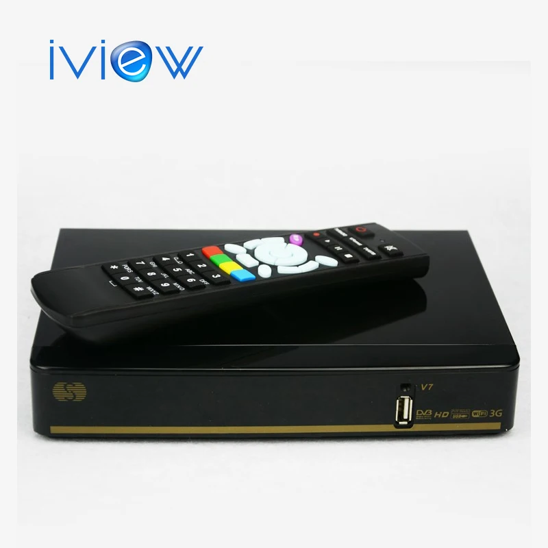 s-v7 цифровой спутниковый ресивер S V7 выход AV VFD Поддержка 2xusb веб-ТВ USB Wi-Fi 3G Biss ключ YouPorn cccamd V7
