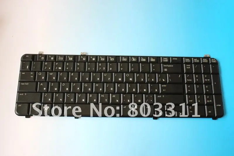 Бесплатная доставка совершенно новые клавиатуры ноутбука для HP DV6 DV6-1000 aetu3u00140 534606-001 черный RU Ноутбук клавиатуры