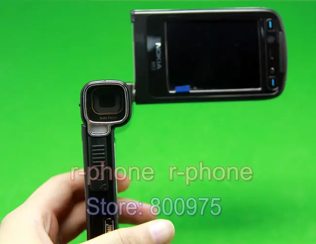 Мобильный телефон NOKIA N93 GSM трехдиапазонный 3.2MP MP3 Wifi Bluetooth 3g Смартфон черный и подарок