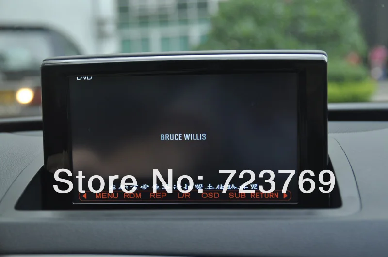 Top For Audi Q3 DVD Navigation system (2013) with bluetooth/ touchscreen/ ipod connector 6