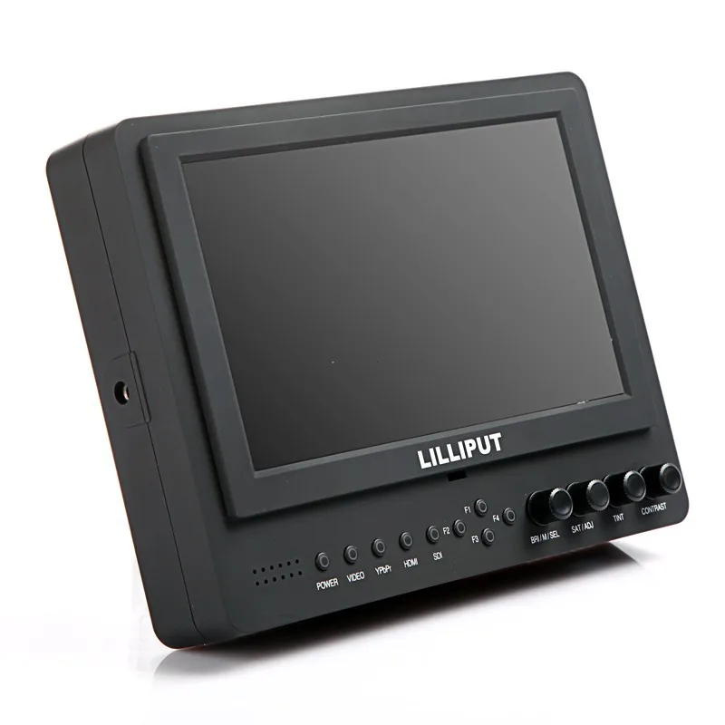 Lilliput ", ВЫСОКАЯ ЧЁТКОСТЬ, ЖК-дисплей полевой монитор HDMI вход и выход 665/O/P с накамерным монитором, ложный цвет и экспозиции для full HD с возможностью погружения на глубину до 5D2/7D/5D3/D800