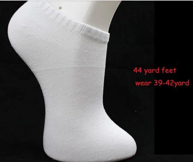 2016 Осень 20 шт. = 10 пар белый носок тапочки для мужчин лето и невидимые носки и мелкий рот тонкие носки 40, 41, 42, 43