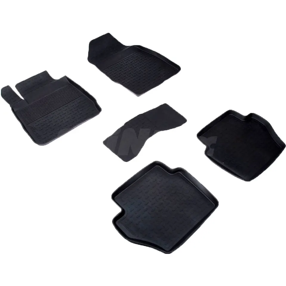 Rubber floor mats for Ford Fiesta 2008 2009 2010 2011 2012 2013 2014