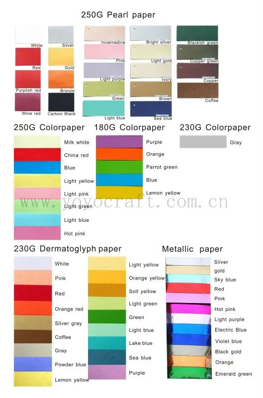 colour card