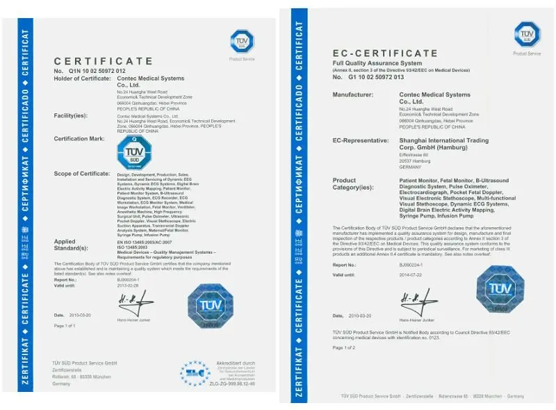 CE and ISO