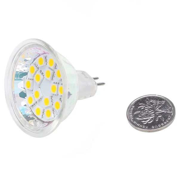 Бесплатная доставка! 10 шт./лот MR16 15LED пятно лампы 3 W 12 V 24 V белый теплый белый 270lm Indoor корабль домашний свет