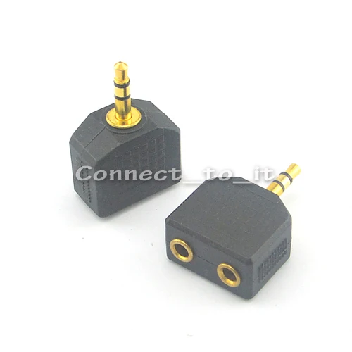 100pcs lot for shure 3 Pole 3 5mm Plug Male Headphone Jack 3 5 mm Audio Connector For 4mm Cable Adapter