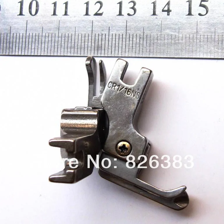 1 шт JUKI DDL-5550, 8300, 8700, 555, 227 6 полная сталь компенсирующая молния прижимная лапка ножка № CR 1/16NS