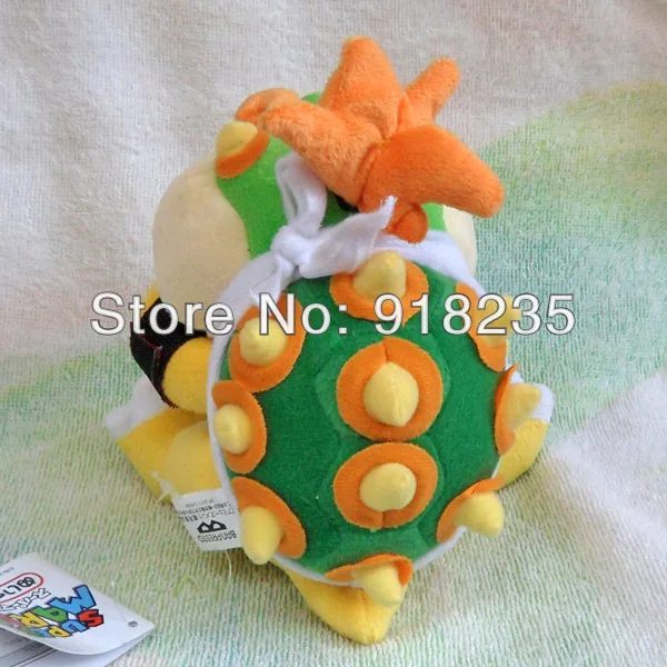 10/лот Super Mario Bros. " Bowser JR плюшевая кукла игрушка
