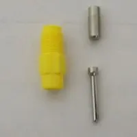 x100 Shanghai Lusen screw Poultry nipple.  Material:POM Stainless