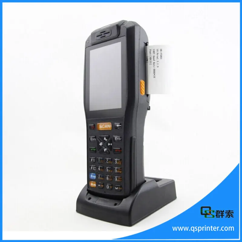 Handheld Personal Digital Assistant, android mobile system PDA barcode