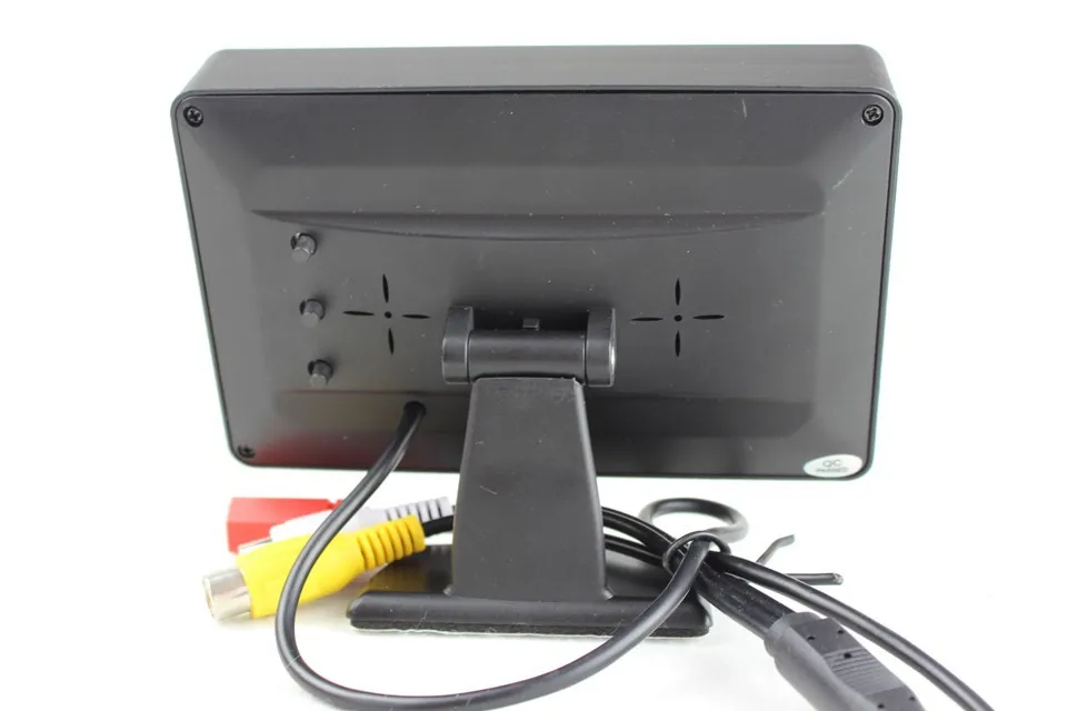 AuMoHall 4,3 ''ЖК-монитор для камеры заднего вида автомобиля 2 DVD видео вход автомобильный монитор для парковки датчик Автомобильный видео проигрыватель дисплей