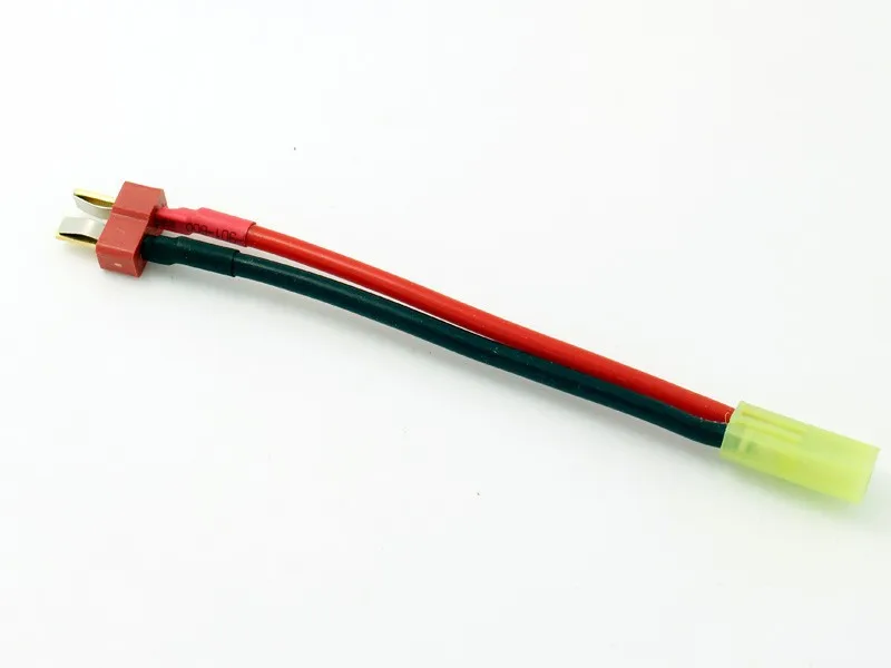 200 шт./лот MICRO Mini Tamiya гнездовой разъем к T разъем штекер 14AWG Кабельный разъем 100 мм силиконовый провод