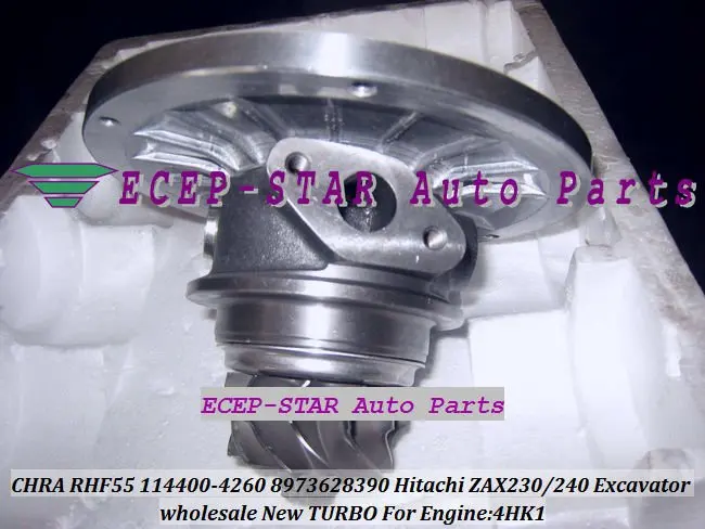 Картридж Turbo CHRA Core RHF55 8973628390 114400-4260 для HITACH ZAX240-3 ZAX230 экскаватор для ISUZU ELF-NPR75 NQR75 4HK1