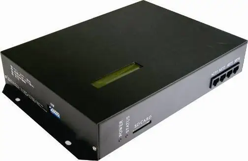 T200k онлайн/оффлайн регулятор водить пикселей, можно управлять с помощью ПК, совместимый Ws2812 Ws2811 WS2801 RGB контроллер