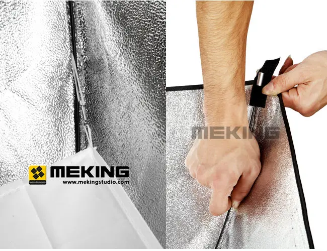 Софтбокс Meking 50 см x 70 см/2" x 28" Профессиональный софтбокс striplight для студийного светильник-Универсальное крепление