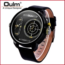Dual time спортивные часы для мужчин двойное движение цифровые спортивные часы с кварц PC21 movt HP3221B
