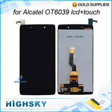 For Alcatel One Touch Idol 3 6039 OT6039 LCD Display with Touch Screen Digitizer Assembly 1 Piece Free Shipping + tools