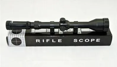 

3-7X28 Riflescope Air Soft Scope Hunting Rifle scope With Free Mounts with Lens Caps Crosshair Outdoor Airsoft