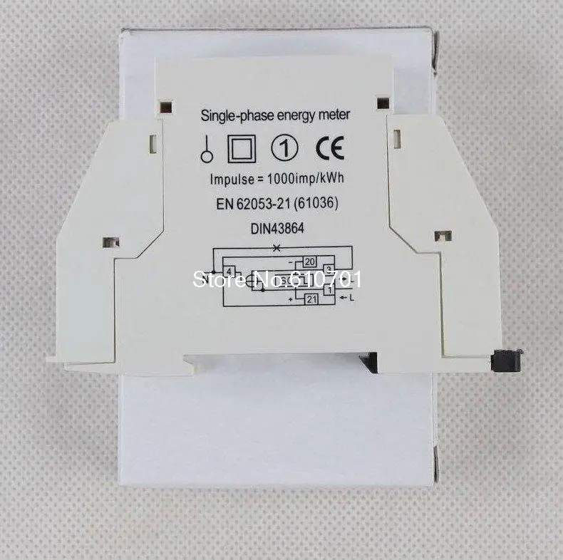DDS238-1 однофазный ЖК 5 (32A) 5 (45A) 230VAC 50 Гц или 120VAC 60 Гц или 220 В 60 Гц din-рейка киловатт час кВт/ч счетчик энергии