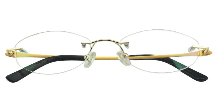 Женские очки дизайнерская оправа optiacl очки алюминиевые заушники легкие очки RX-able Jiong 8862