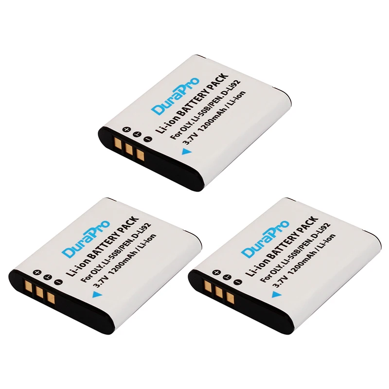 3PCS High quality LI 50B LI50B Camera Battery for OLYMPUS SP 810 800UZ