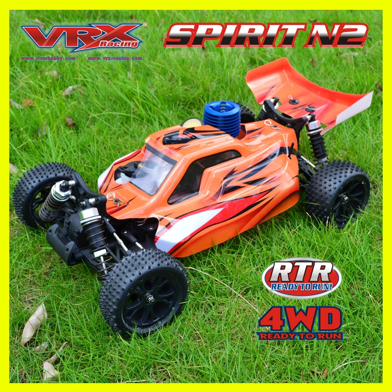 Радиоуправляемая машина 4WD VRX Racing SPIRIT N1 nitro buggy 1/10 мощная. 18 нитро двигатель с горкой carburretor внедорожный rc автомобиль дистанционного управления