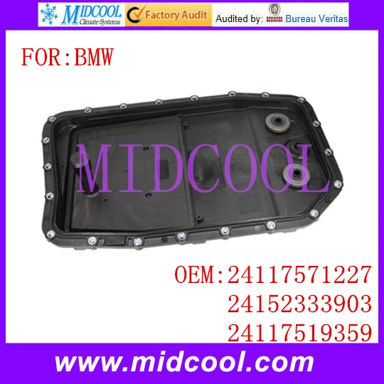 

New Auto Transmission Oil Pan use OE NO. 24117571227 , 24152333903 , 24117519359 for BMW