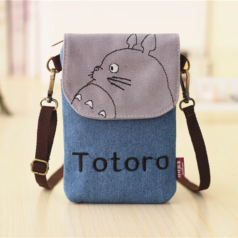 Totoro Bag Hello Kitty Sacos Baymax Totoro font b Wallets b font Women Small Cartoon Canvas