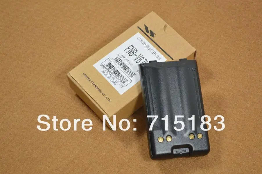Vertex Стандартный FNB-V67LI DC 7,4 V 2000 мА · ч, литий-ионный, Батарея пакет для VX-160 VX-168 VX-170 VX-177 VX-210A VX-218 VX-400