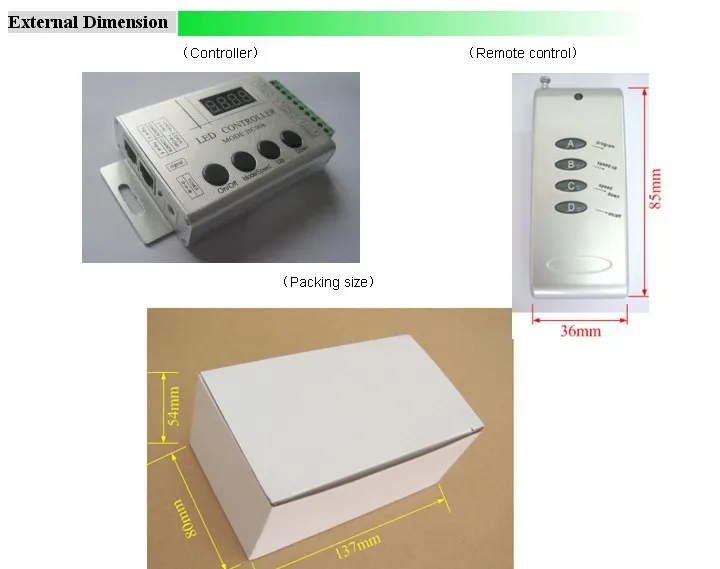Вход DC5V WS2811 светодиодный RF контроллер пикселей, Макс управления 1024 пикселей; использованный для DC5V ws2801 LED пиксель полосы модули для жестких дисков, узлы