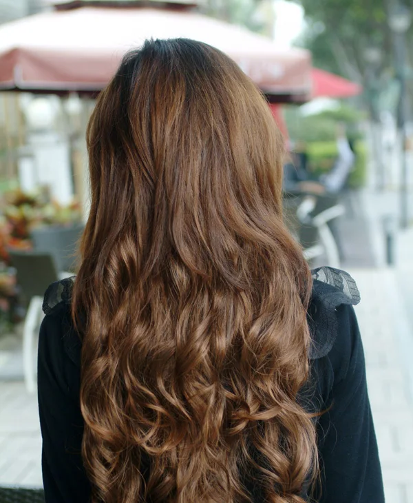 Free Shipping 5 Clip In Hair Extension 24 Long Curl Hair Piece 12