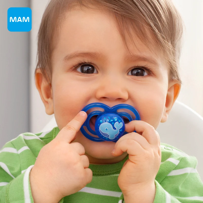 Free shipping MAM pacifiers baby Top Silicone Toddler Nipple