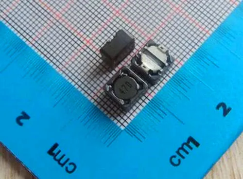 Бесплатная доставка! 50 шт 47UH SMD экранированный силовой индуктор 7*7*4